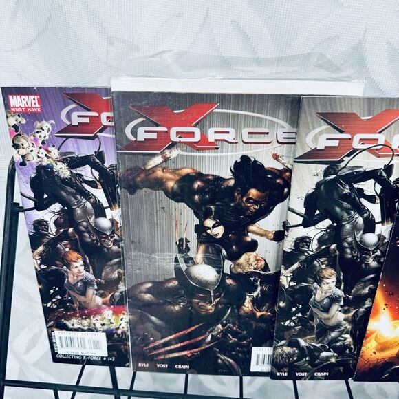 X-Force 1-3 5-11 13 & Must Have & Necrosha X Ain’t No Dog One Shot Lot X-men - Picture 2 of 7